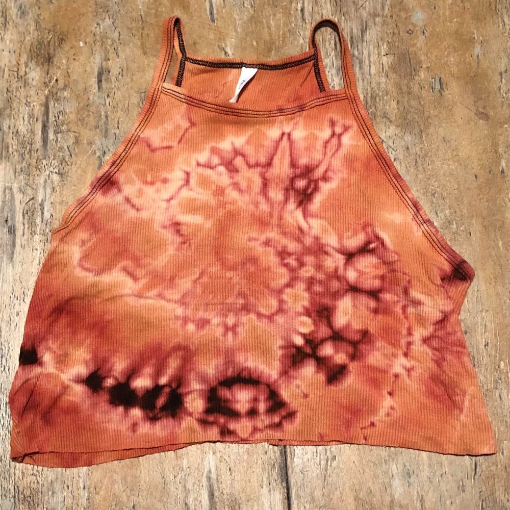 Tie dye crop top